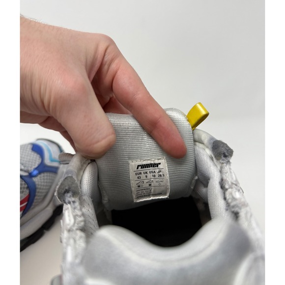 Balenciaga Runner Sneaker Multicolor New Season Size 10 US 43 EU - Picture 7 of 9